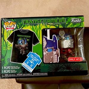 Target Exclusive 🍀 Funko Transformers Rise of the Beasts (1 T-shirt & 1 Vinyl)